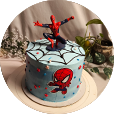 Spiderman cancho cake