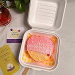 Chocolate sunset bento cake