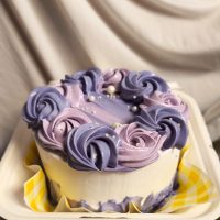 Purple Floral Bento Cake – Birthday Special for Mom - Image 3