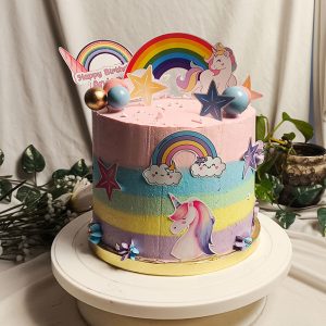 Unicorn themed Cake