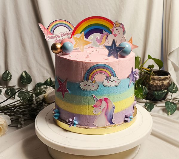 Unicorn themed Cake