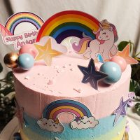 Unicorn themed Cake