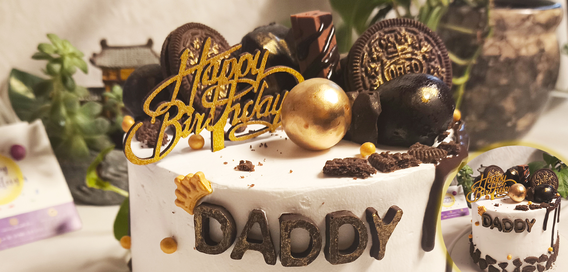 Chocolate loaded drip cake