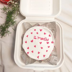 Baby Milestone Bento Cake – 2 Months Celebration