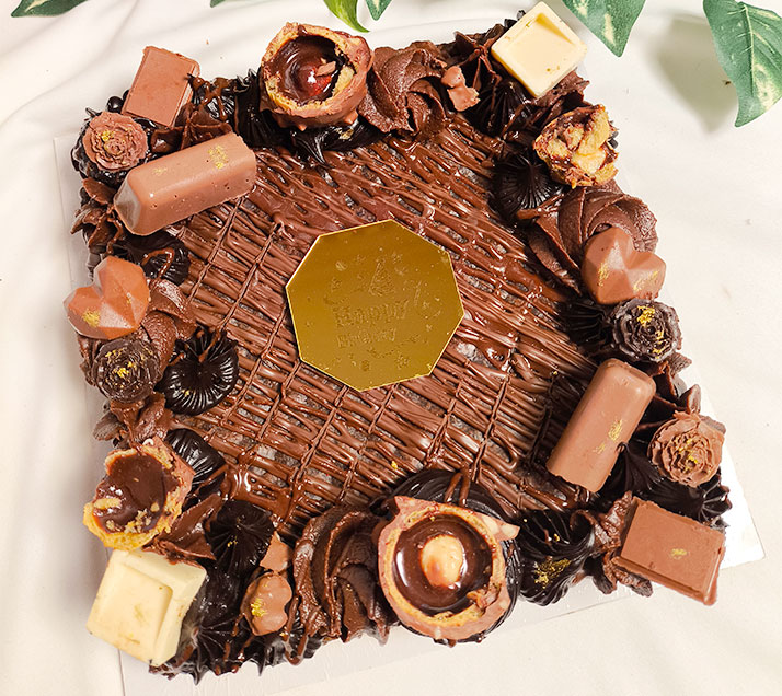 Brownie Loaded Birthday Special Cake