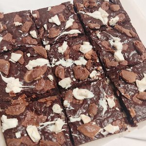 Triple Chocolate Brownies