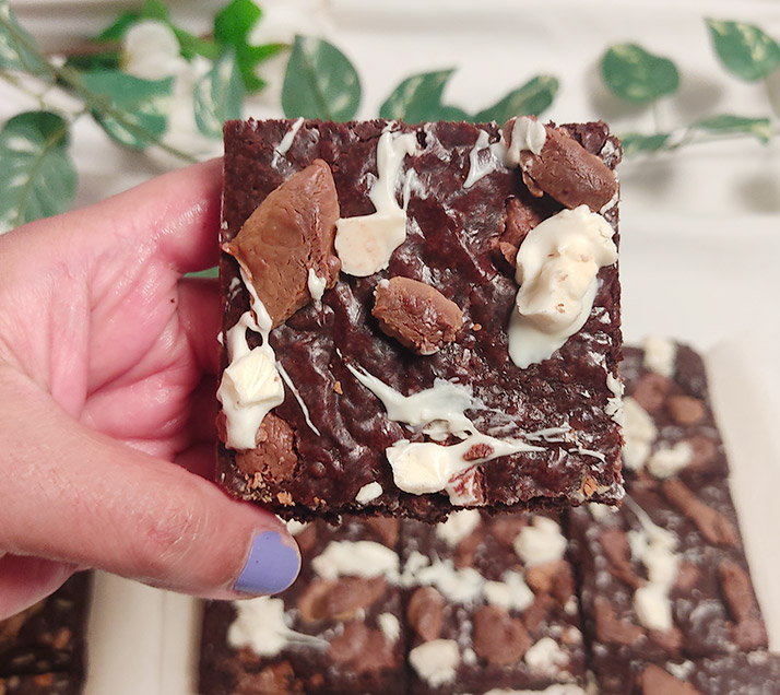 Triple Chocolate Brownies