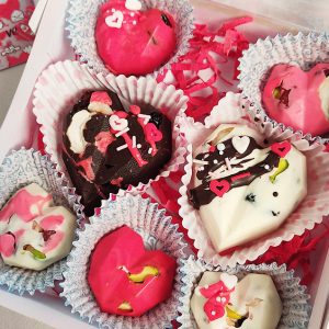 Valentine’s Special Heart Chocolates – Handcrafted with Love