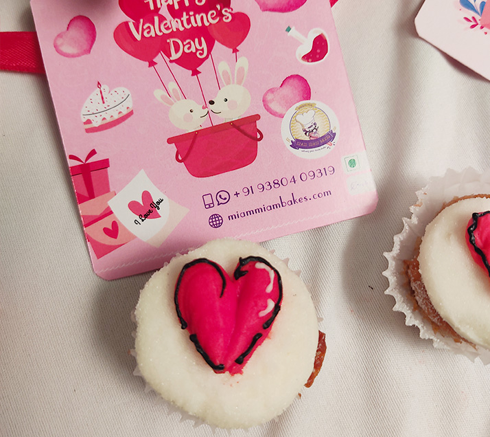 Valentine’s Special mini Heart Cupcakes – Cute, Romantic & Made with Love