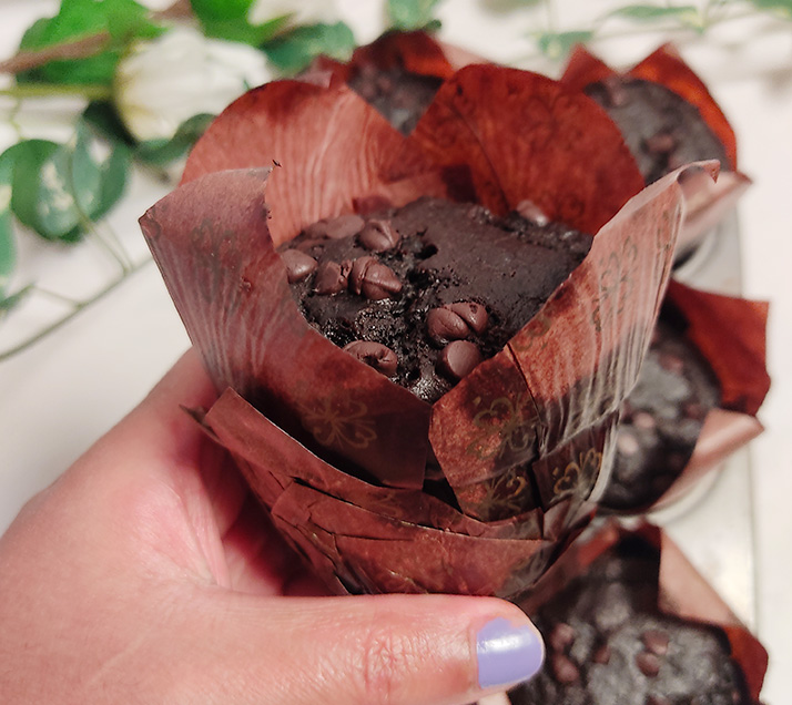 Bannana Chocolate Muffins