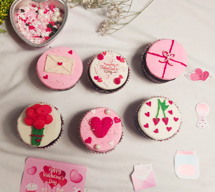 Valentine’s Special Cupcakes – A Sweet Way to Say “I Love You”